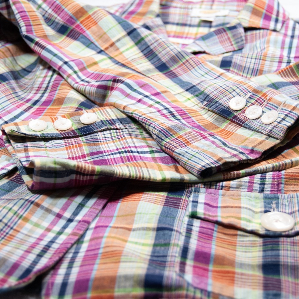 Talbots Plaid Blazer Jacket Women's Size 8 Multi‎ Color Single Breasted - Picture 4 of 11